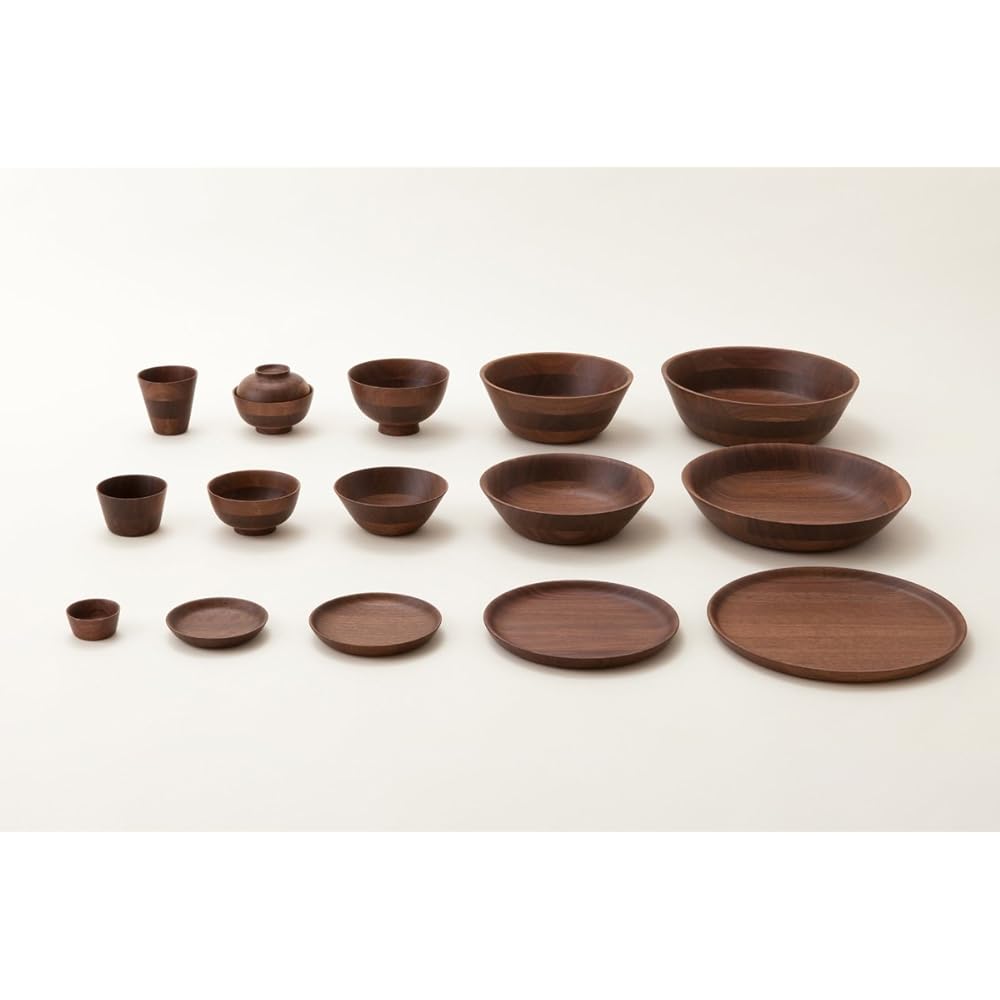 La-Luz Hikiyose Walnut Dish LL 130143