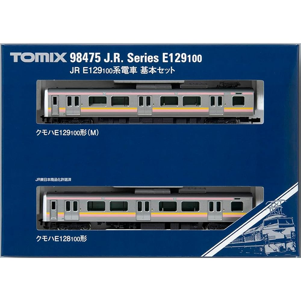 TOMIX N Gauge JR E129 100 Series Basic Set 98475 Railway Model Train