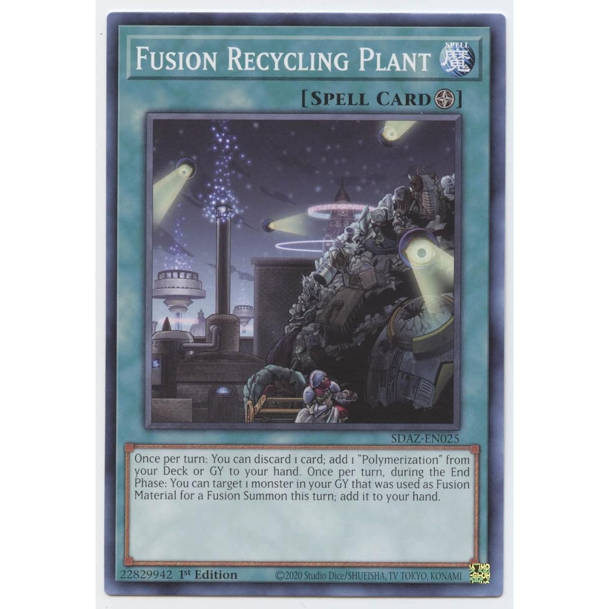 Fusion Recycling Plant - SDAZ-EN025 - Common - First Edition