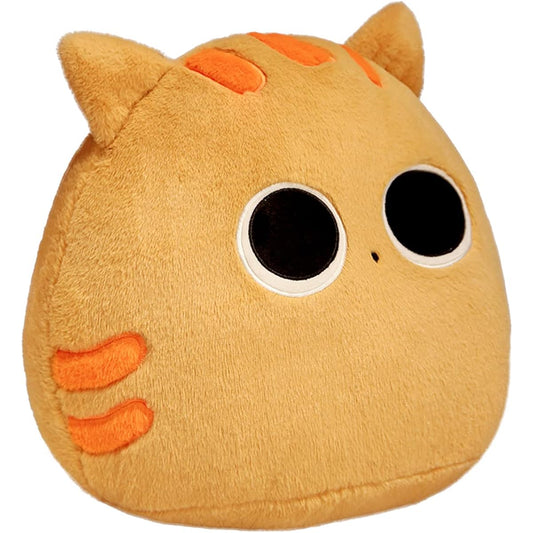 ARELUX 15.7 Inch Orange Cat Stuffed Pillow Stuffed Toy Cute Stuffed Anime Orange Cat Stuffed Toy Fluffy Cute Soft Body Pillow for Children Boys Girls