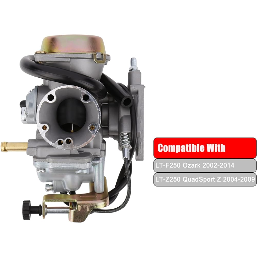 Ozark 250 Carburetor Suzuki LT-F250 Ozark 2002-2009 2012-2014 LT-Z250 QuadSport Z 2004-2009 Replacement # 13200-21G10 13200-05G22