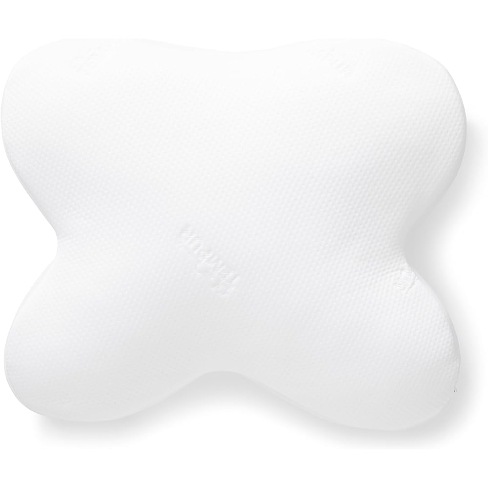 Tempur Pillow, Onbrushio Pillow, White, For sleeping on your stomach, Breathable, Less strain on your neck and back, Can be placed on your back/sideways, Width 60 x Depth 50 cm, Straight neck, Stiff shoulders, Stiff shoulder cover, Washable, Bacterial an