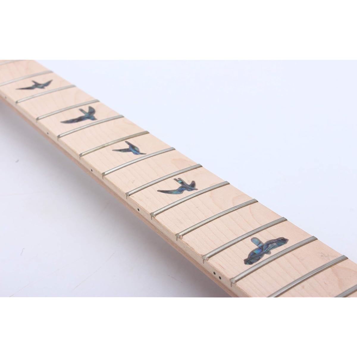 Guitar Kit Guitar Neck 22 Frets Unfinished Guitar Body Semi-hollow Mahogany Maple Fretboard DIY Guitar 1 Set