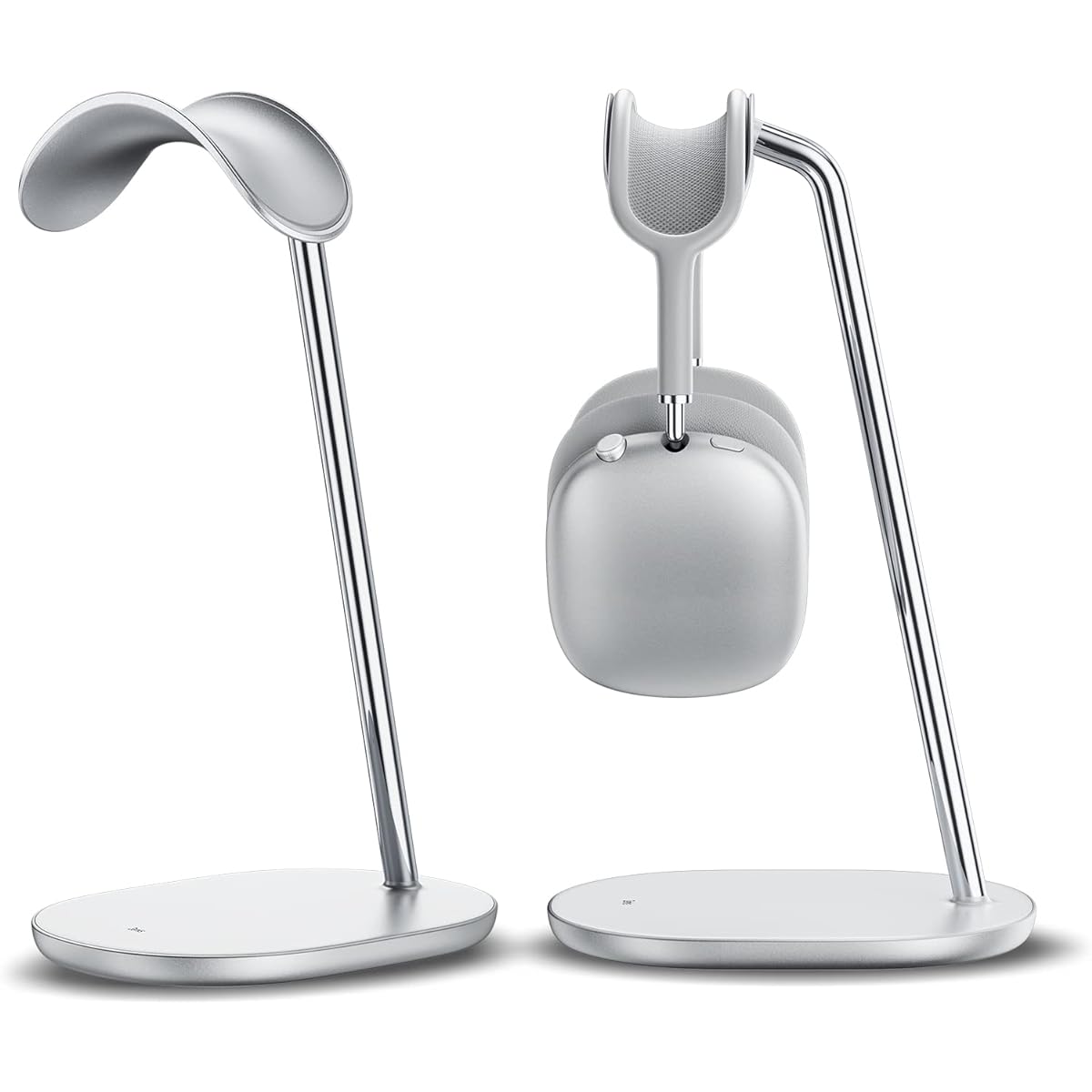 BENKS Headphone Stand Airpods Max Stand Desktop Headset Holder Gaming Headset Accessories Desk Earphone Stand for AirPods Max/Beats/Bose/Sony/Senheiser (White Headphone Stand)