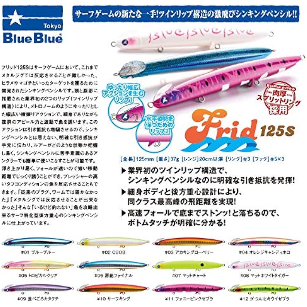 Blue Blue Frid 125S