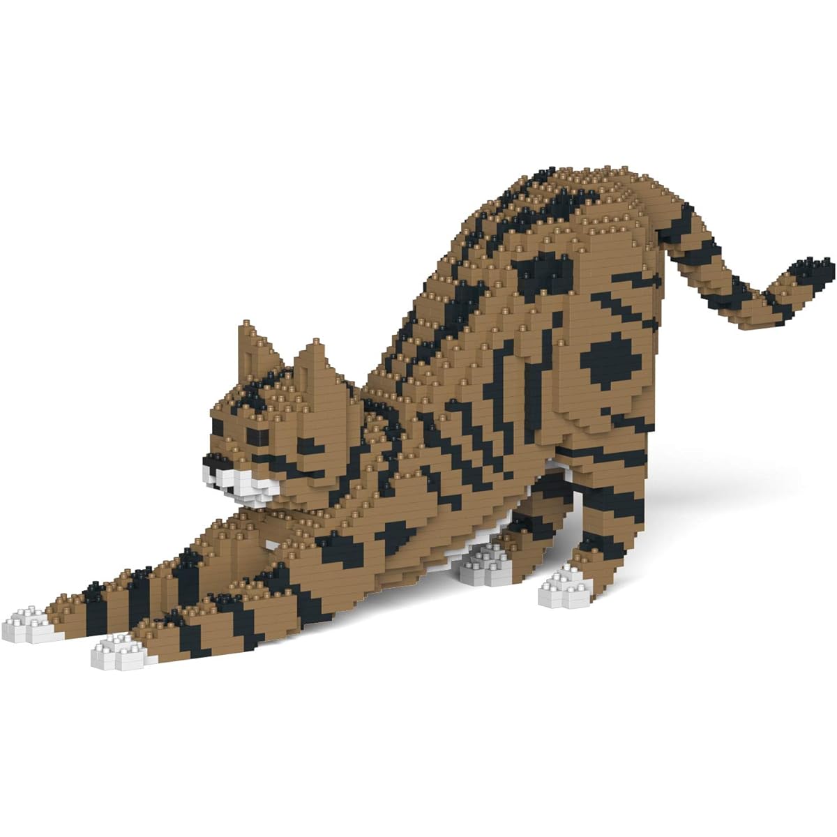 JEKCA Jekka Block Tabby Cat Beige 05S-M04 Cat Cat