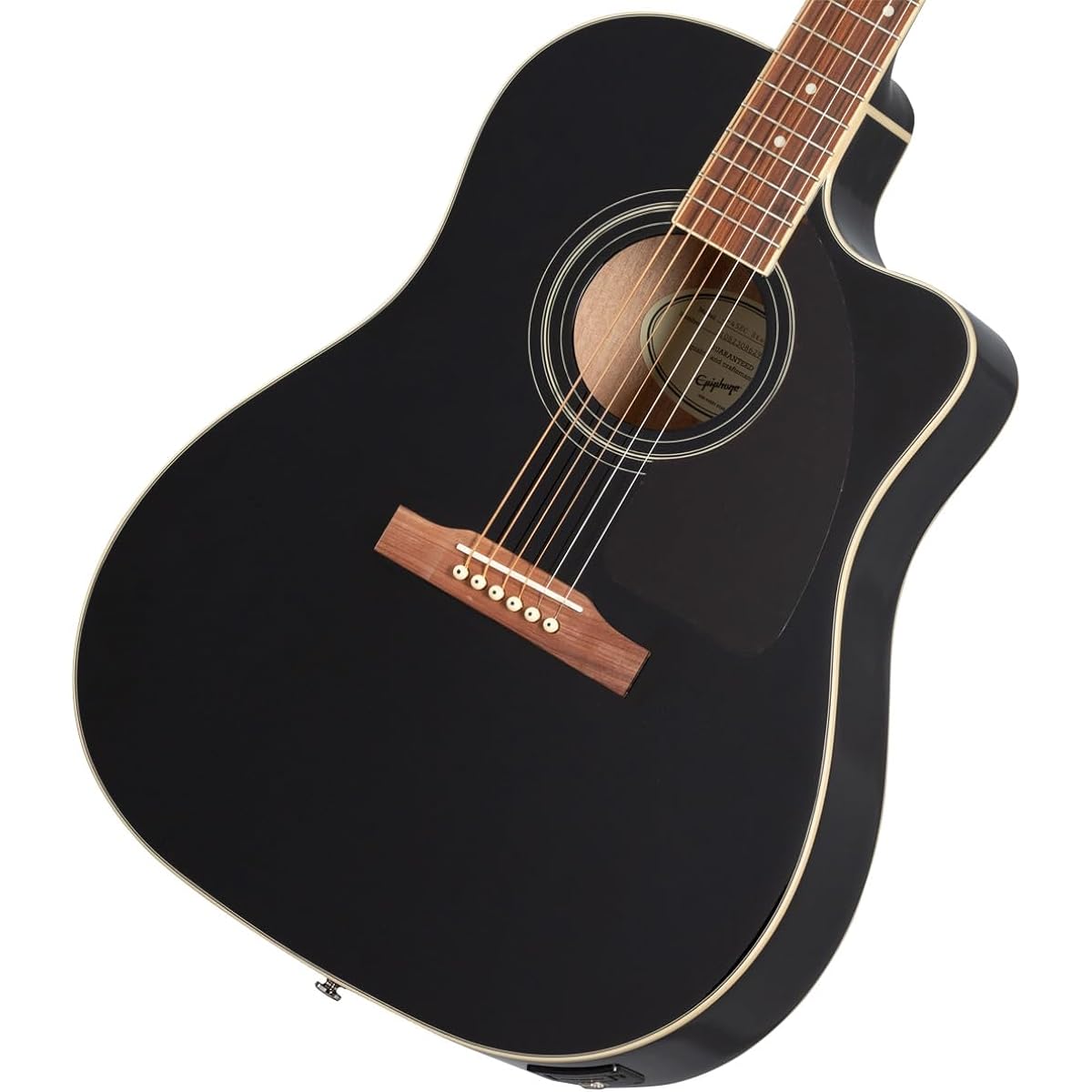 Epiphone/J-45EC Studio Ebony (EB) (AJ-220SCE) Epiphone Acoustic Guitar Electric Acoustic