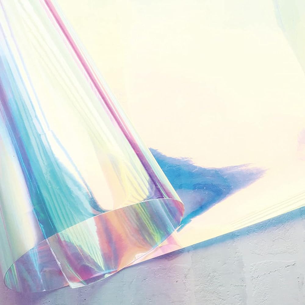 Nippon Chuko Vinyl Sheet Aurora 5m Cut Cut Approx. Width 67cm Thickness 0.4mm MF23-1-5R Fabric Vinyl Aurora Vinyl
