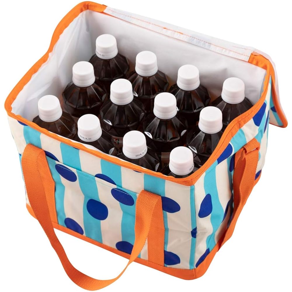 Konan Original Soft Cooler Bag 15L Dot Blue Width 300 x Depth 250 x Height 260mm