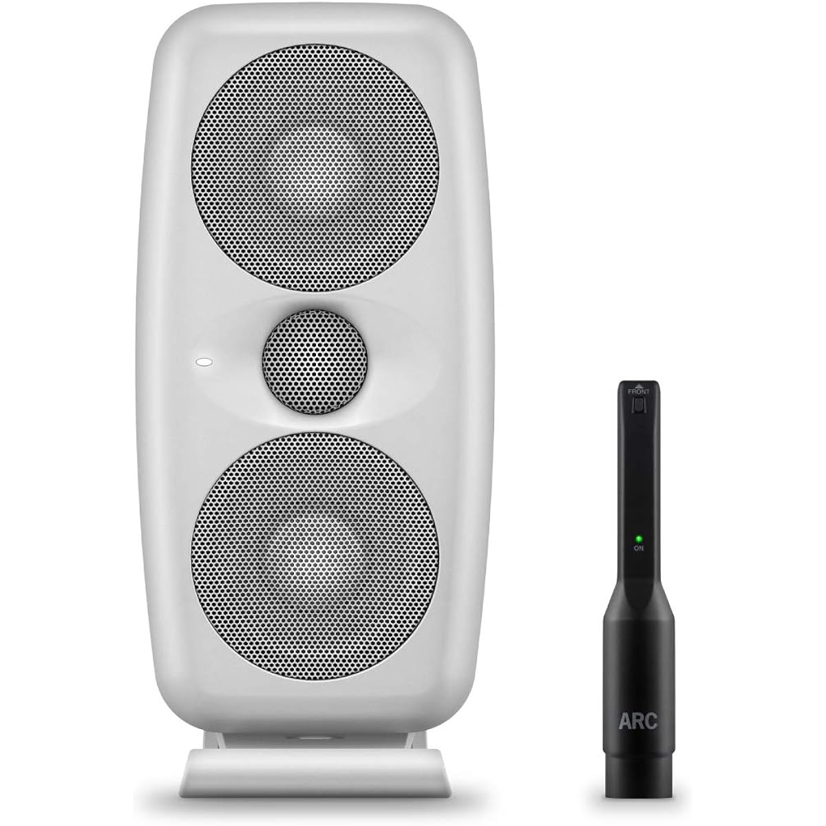 IK Multimedia iLoud MTM - White Compact Reference Monitor Equipped with automatic sound field correction function [Domestic genuine product]