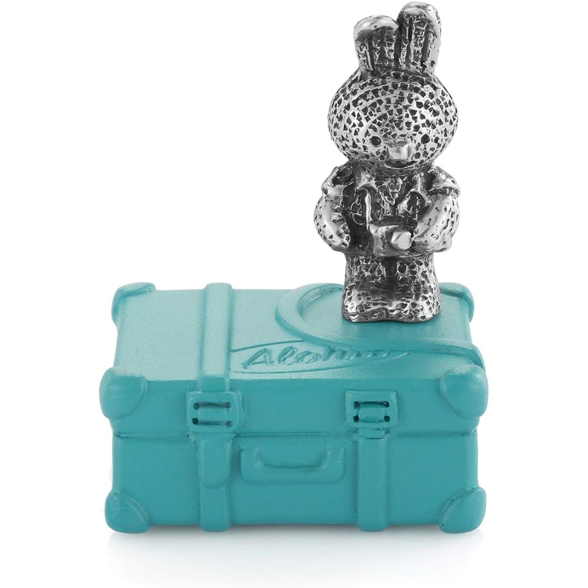 Royal Selangor Hand Finished Bunny Day Out Collection Blue Hawaii Music Box Gift