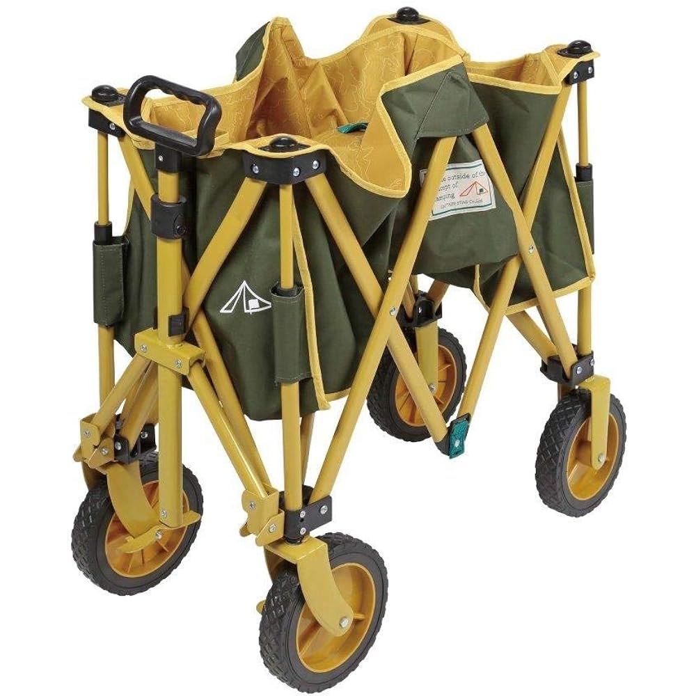 [CAPTAIN STAG] Campout 4 wheel carry UL-1047 carry cart