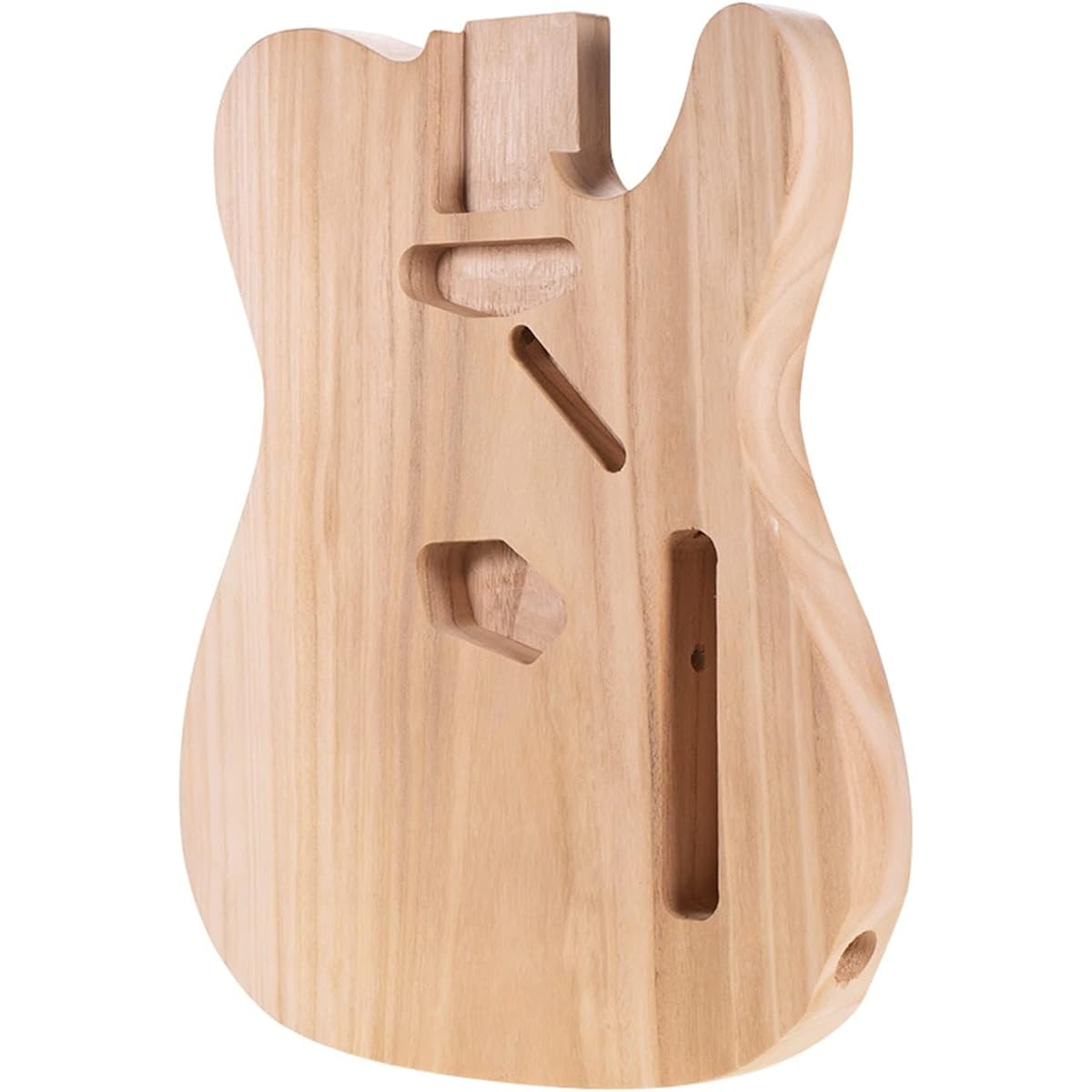 Unfinished Electric Guitar Body Sycamore Wood Blank Guitar Barrel for Electric Guitar DIY Parts Guitar Body