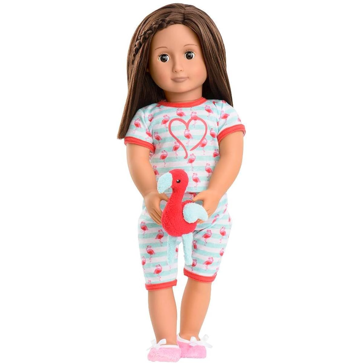 our generation flamingo pyjamas for 18 dolls