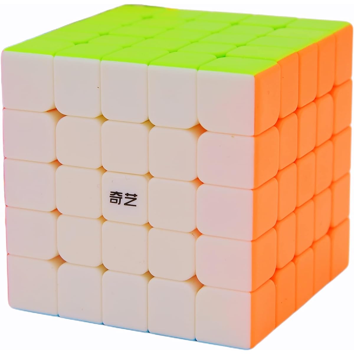 Bukefuno QY Qizheng S 5x5 Speed Cube Puzzle Magic Stickerless QY Qizheng 5x5x5 Magic Cube 62mm