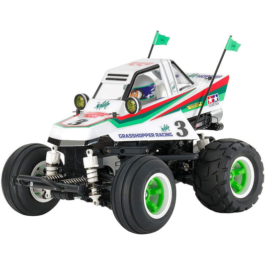 Tamiya 1/10 XB Series No.208 Comical Grasshopper (WR-02CB Chassis) Painted Complete Model with Propo Off-Road 57908