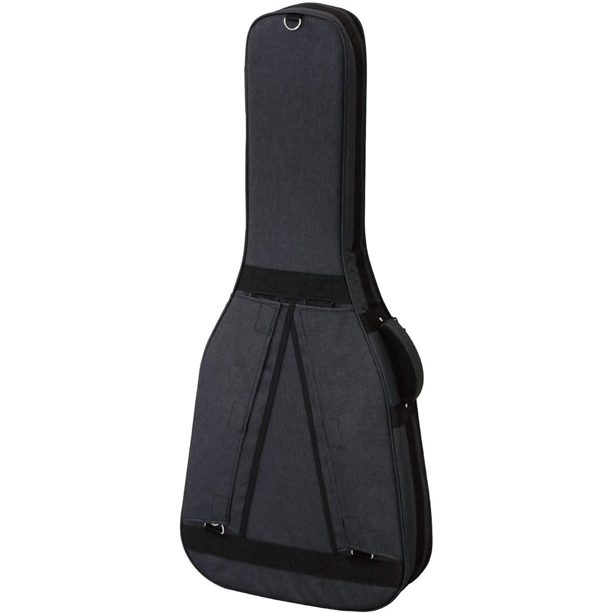 KIKUTANI gig bag for semi-acoustic guitar 20mm thick cushion backpack type GVB-60SA BLK