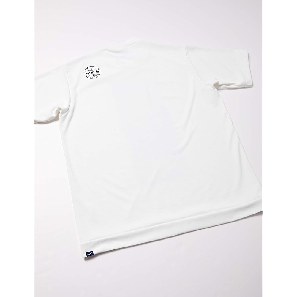 [Mizuno] 52JA1043 Men's Golf Wear Short Sleeve Shirt PANAM Graphic Mock Neck Sweat Absorbent Quick Drying UV Protection (UPF15 or higher)