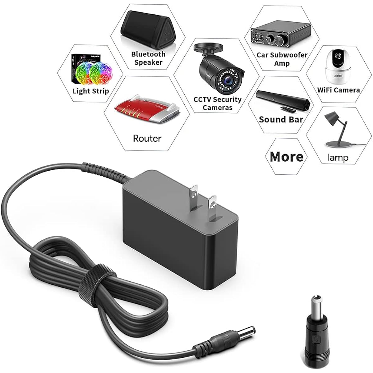 TAIFU 15V DC Power AC Wall Adapter for Litter-Robot II 2 Bubble Classic III 3 Open Air Power Supply Litter-Robot III Open Air LitterMaid LM680C LM980 P-70016 Self-Cleaning Toilet Box Power Cord
