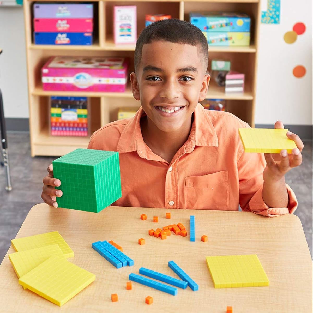 EAI Educational Based 10-Piece Differentiated Set | Early Learning Math Manipulatives Number Concepts and Place Value - 161 Pieces