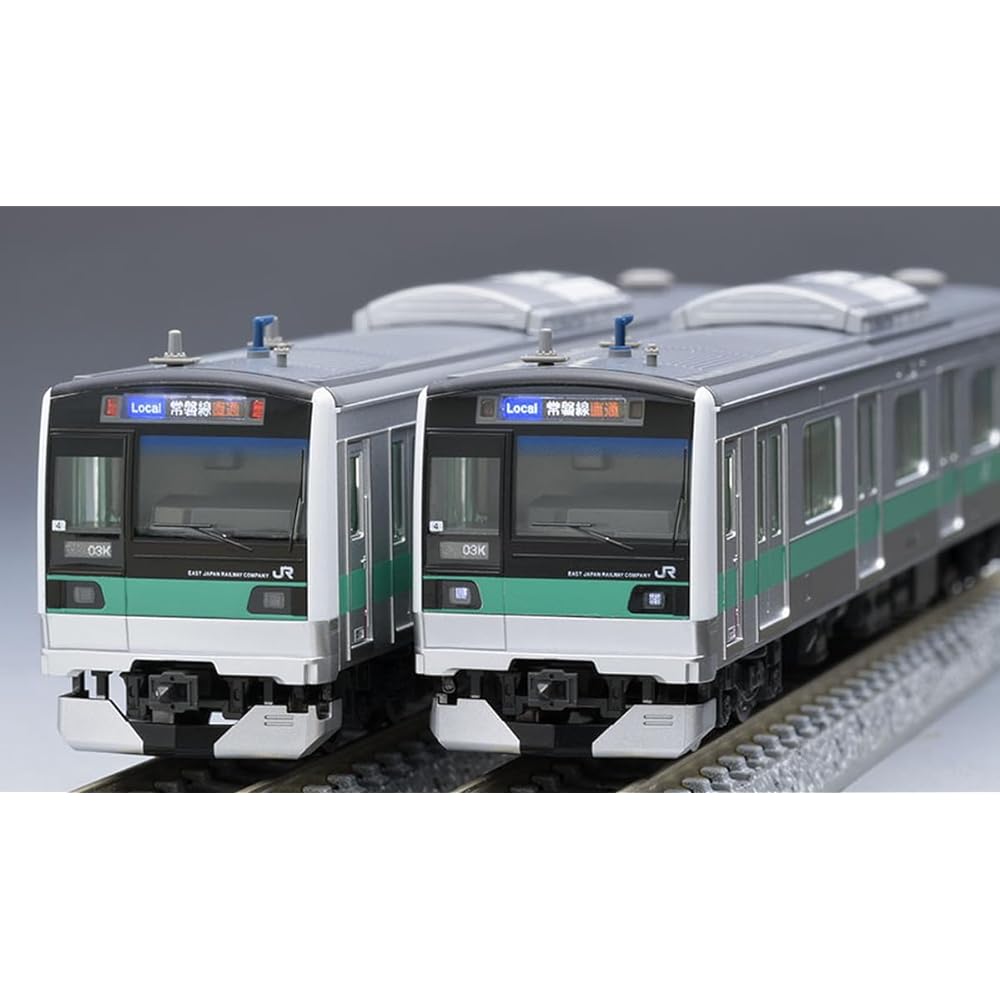 TOMYTEC TOMIX N Gauge JR E233 2000 Series Joban Line Local Train Basic Set 98841 Railway Model Train
