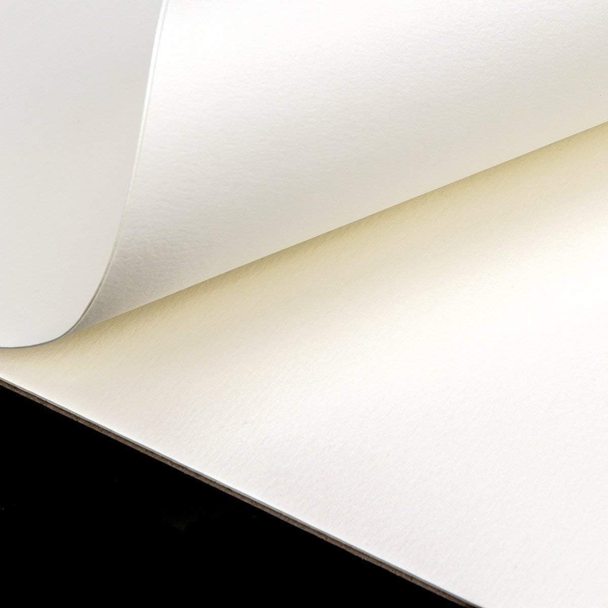LRS Sketchbook A3 Size - 50 Sheets (100 Pages) - Natural Cartridge Paper with Butter Paper on Each Sheet - Off-White Shade - 140GSM - Slightly Textured Surface - Perfect for Sketching - Spiral Bound