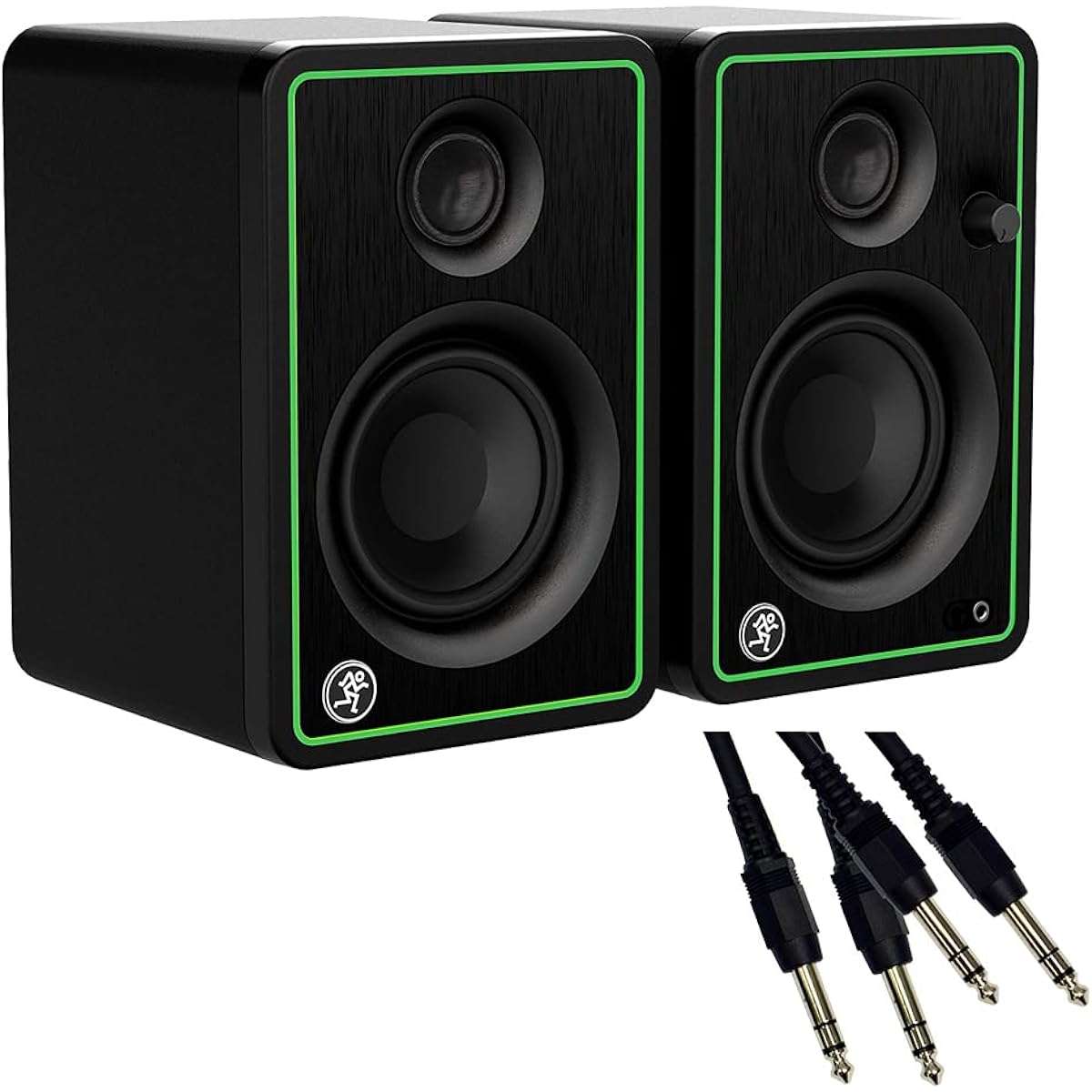 MACKIE CR3-X Pair Cable Set Monitor Speakers for DTM Mackie