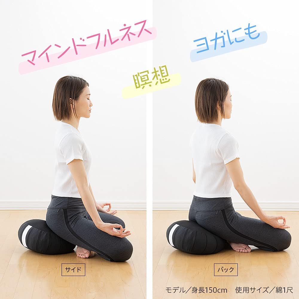 Buddhist Altar Shop Takita Shoten Zazen Futon (Zafu) Velvet 1 shaku (Diameter 30cm) ◆ Futon for Zazen Zafu Zafu Zafu Zafu Zafu Zabuton for Zazen Meditation Cushion Certificate Included