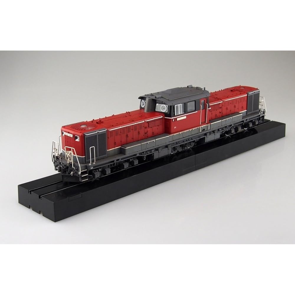 AOSHIMA 1/45 Train Museum OJ Series No.3 Diesel Locomotive DD51 Updated Color Super Detail Plastic Model