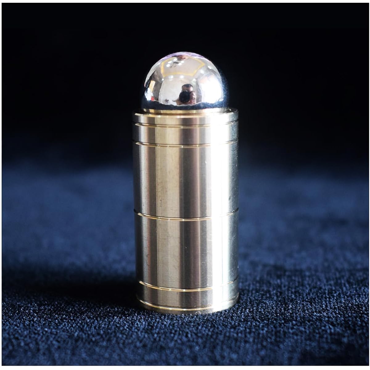 Fogilas Ball & Tube Mystery Gimmick Magic Trick Steel Ball in Tube Charming Magic Close-up Illusion Prop Easy to Learn Magic Tricks