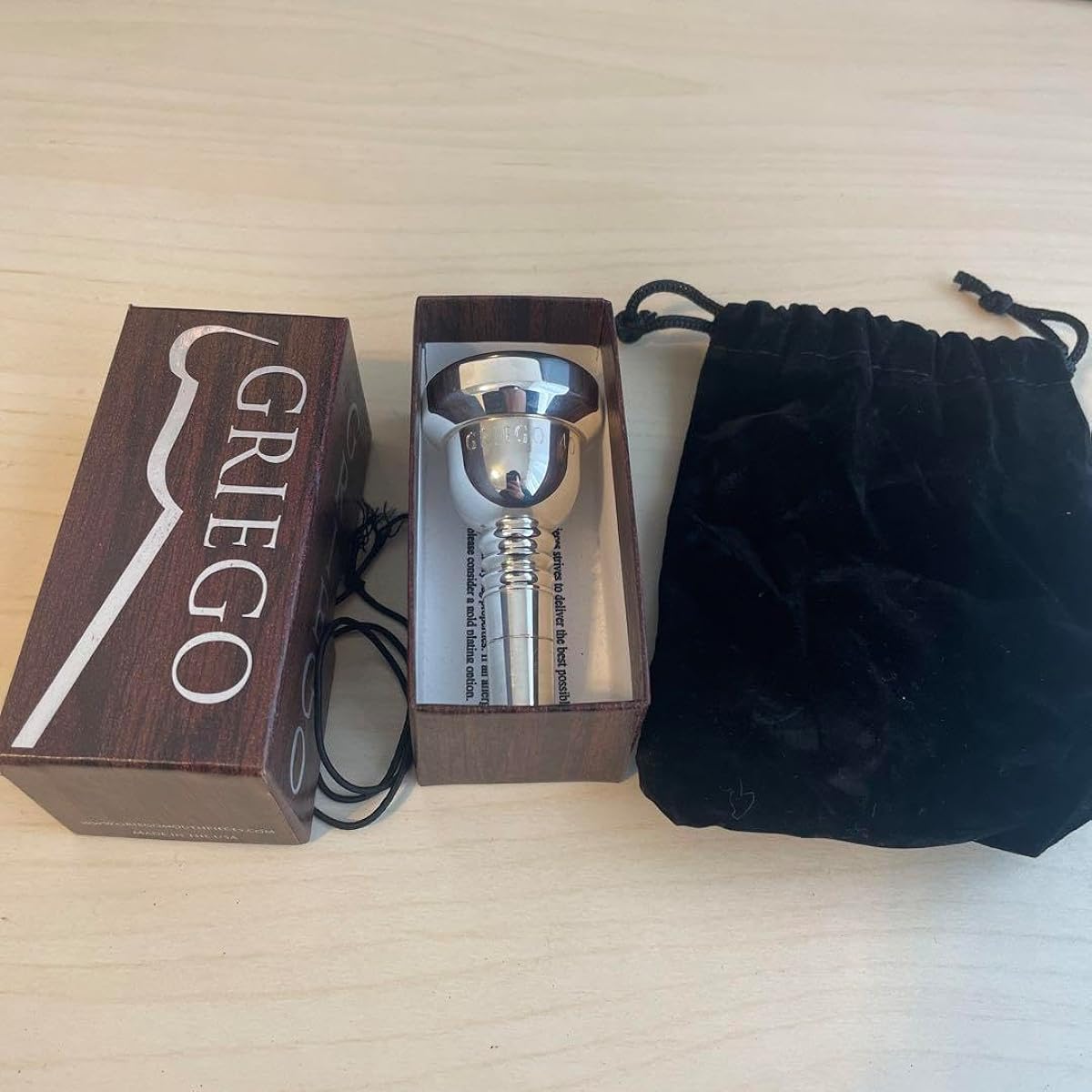 Greygo Artist Model 4D Trombone Mouthpiece