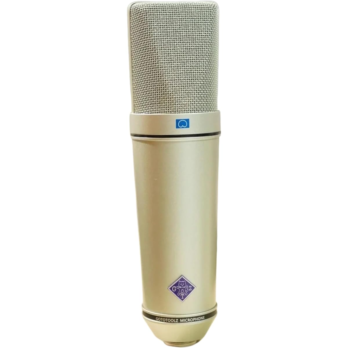 Gototoolz GTZ87 Vintage Style Large Diaphragm Condenser Microphone in Nickel