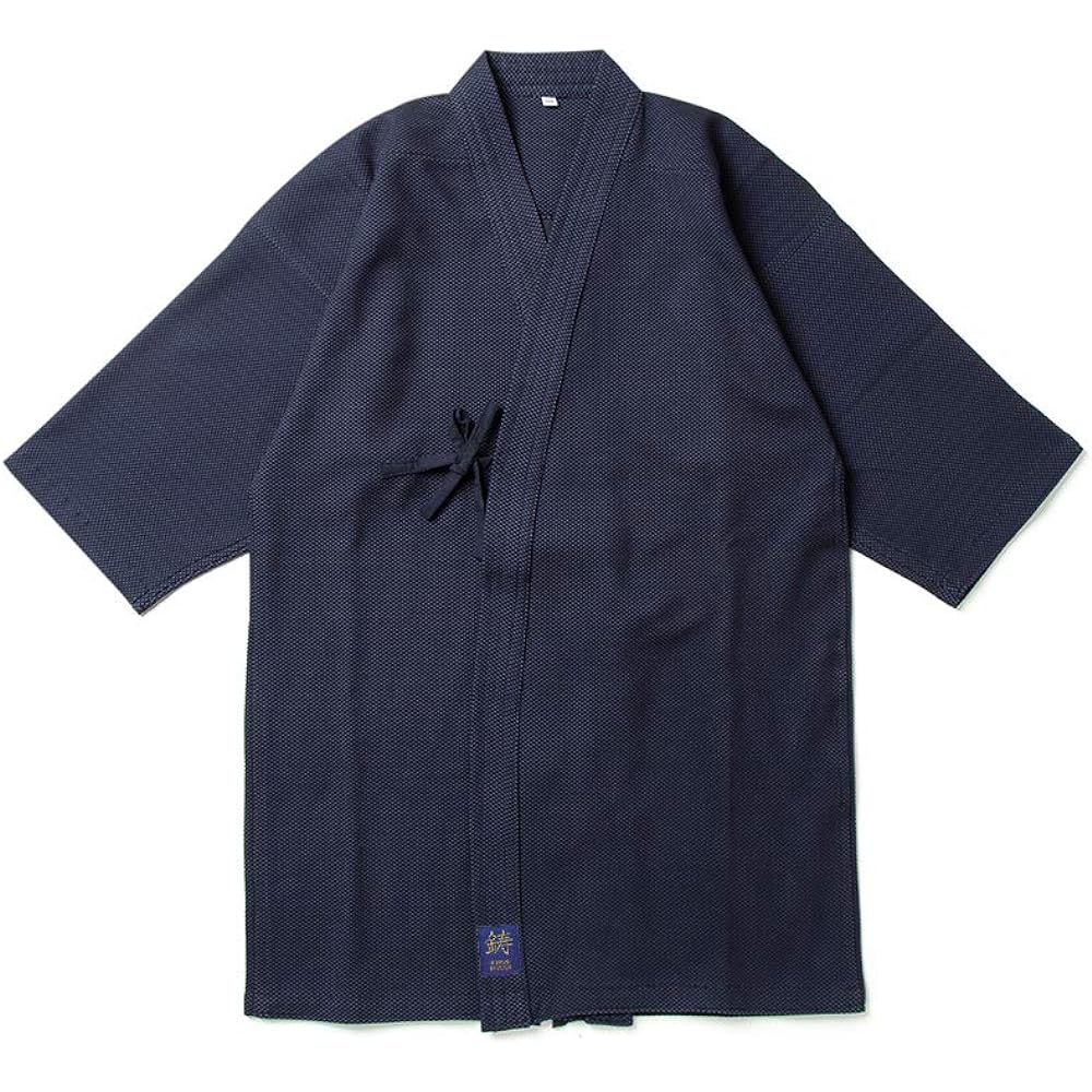 [Castle Swordsman] Kendo Gi Jersey Special Training Summer Use Navy [No fading or shrinkage, quick drying]