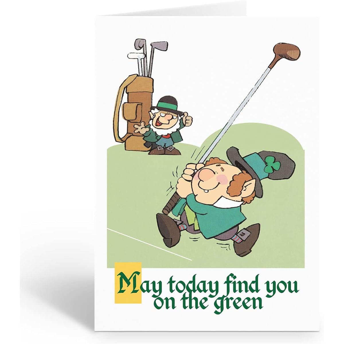 Stonehouse Collection St. Patrick's Day Card Assortment - 12 Funny St. Patrick's Day Cards & Envelopes - Made in the USA (Assorted)