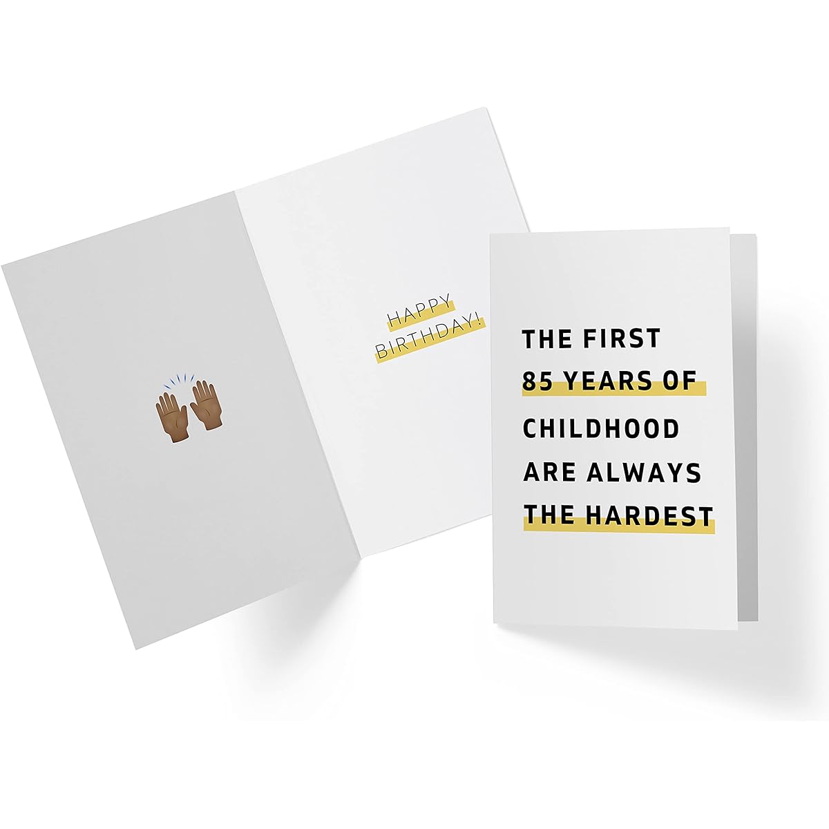 Funny 85th Birthday Card - Hilarious 85th Anniversary Card - 85th Birthday Card - Fun 85th Birthday Card for Lover or Friend - Red Envelope (1 Card)