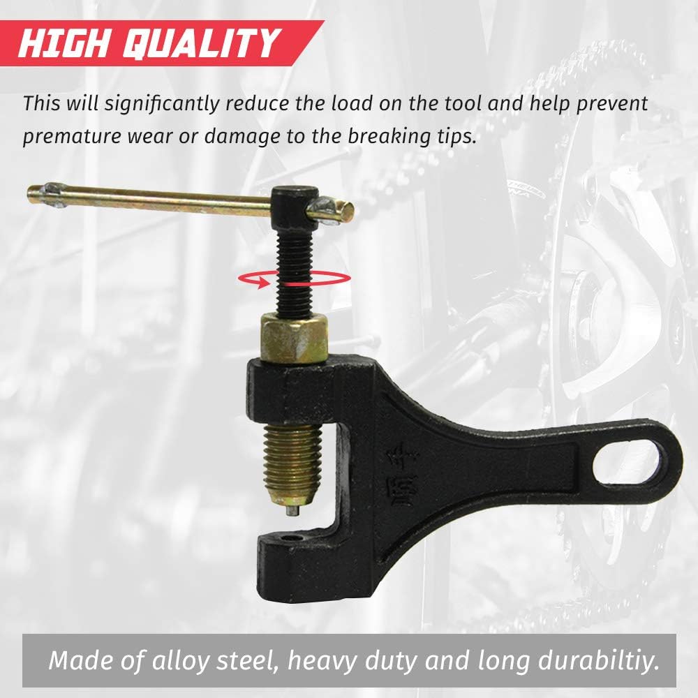 Apeixoto Chain Break #420-530 Dirt Bike Scooter Motorcycle Bicycle ATV Tractor Chain Breaker # 420 428 520 525 528 530