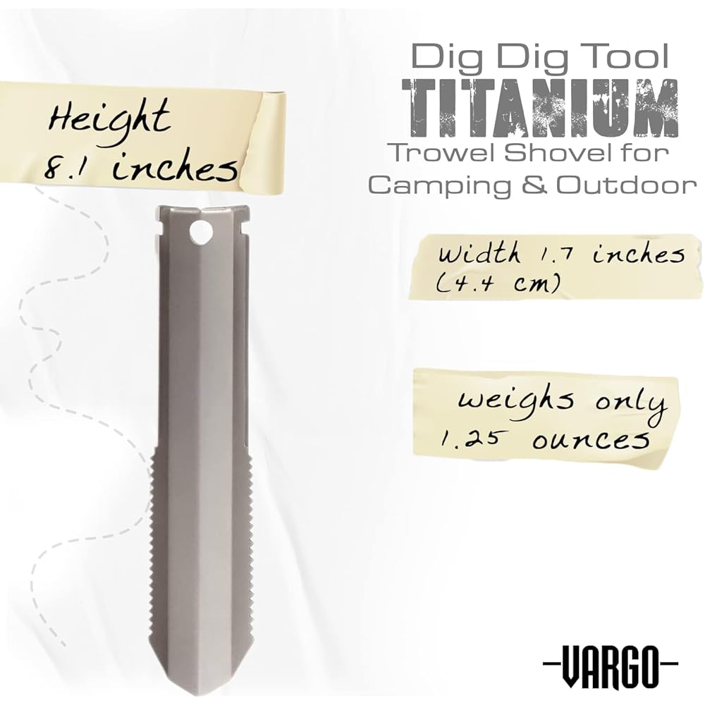 (VARGO) VARGO Titanium Dig Dig Tool T-471