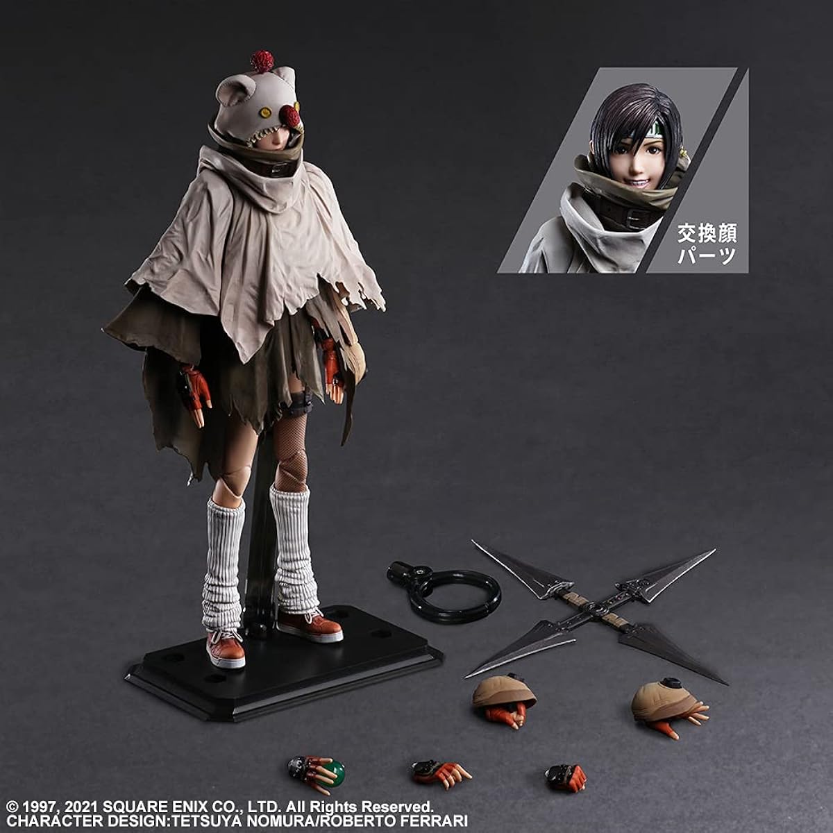 Square Enix Final Fantasy VII Remake Intergrade Yuffie Play Arts Kai Action Figure