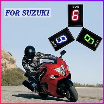 Speed Display Meter Gear Indicator Plug and Place Suzuki Intruder SV650 GSF 650 800 V-Strom GSXR 600 SV650 750 ECU Plug Mount