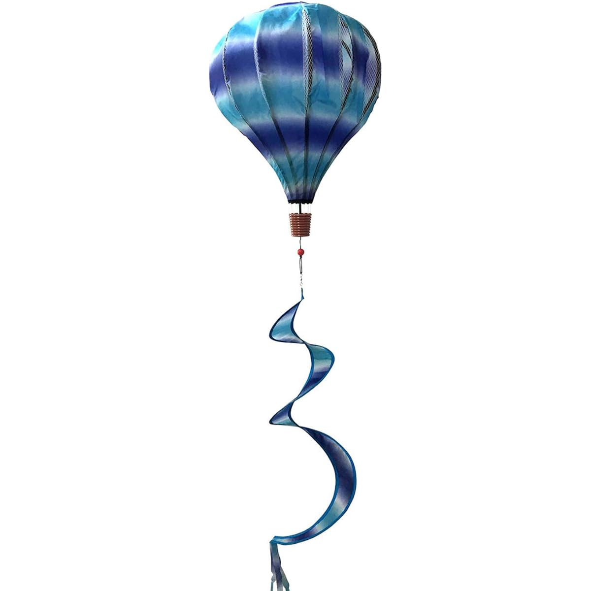 Blue & Purple Deluxe Hot Air Balloon Wind Twister Everyday 54" Large Briarwood Lane