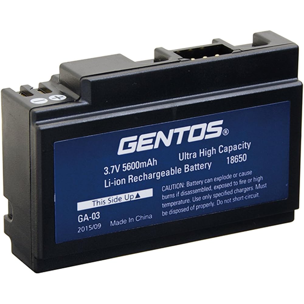 Dedicated rechargeable battery GA-03 for GENTOS GH-003RG