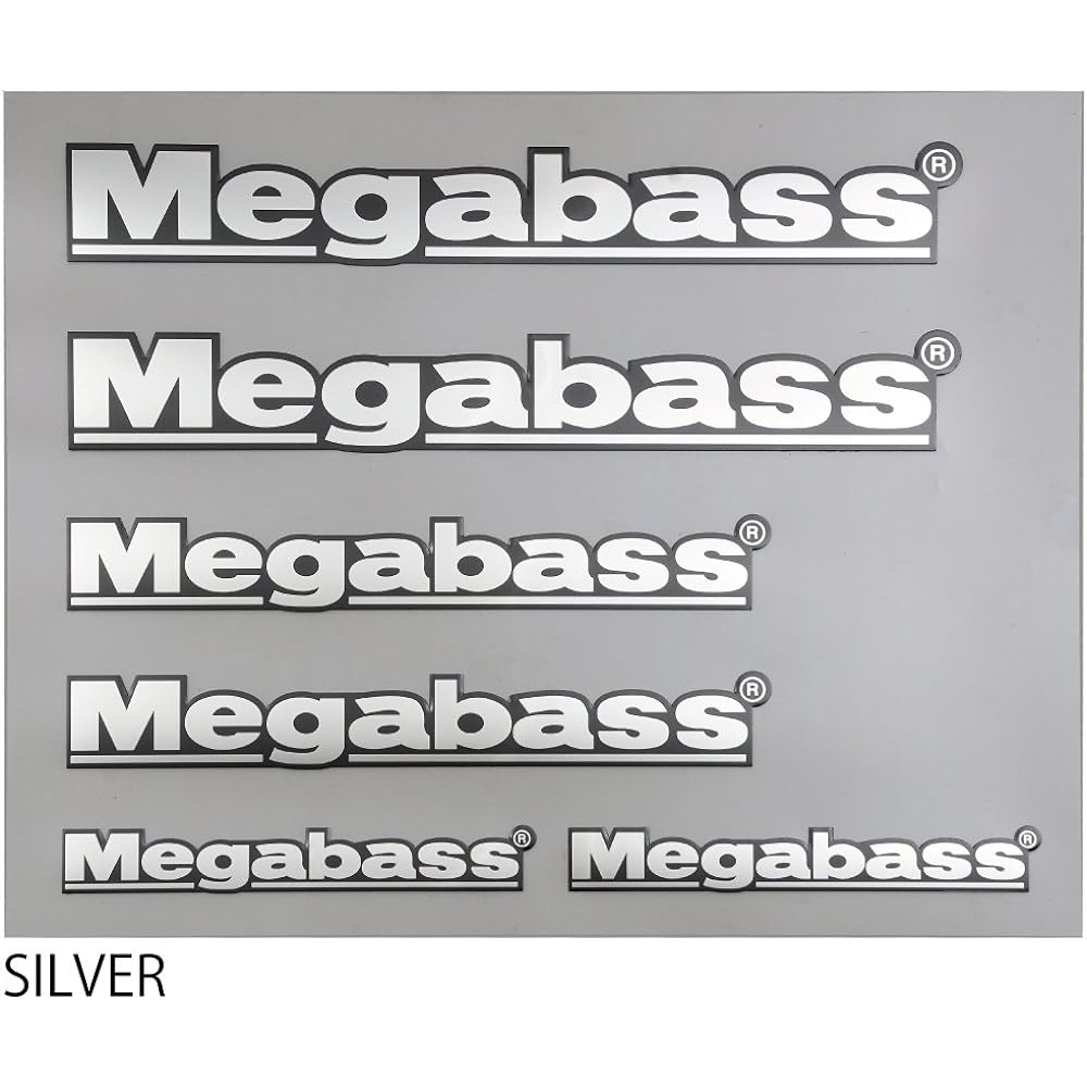 Megabass emblem sticker Megabass EMBLEM STICKER