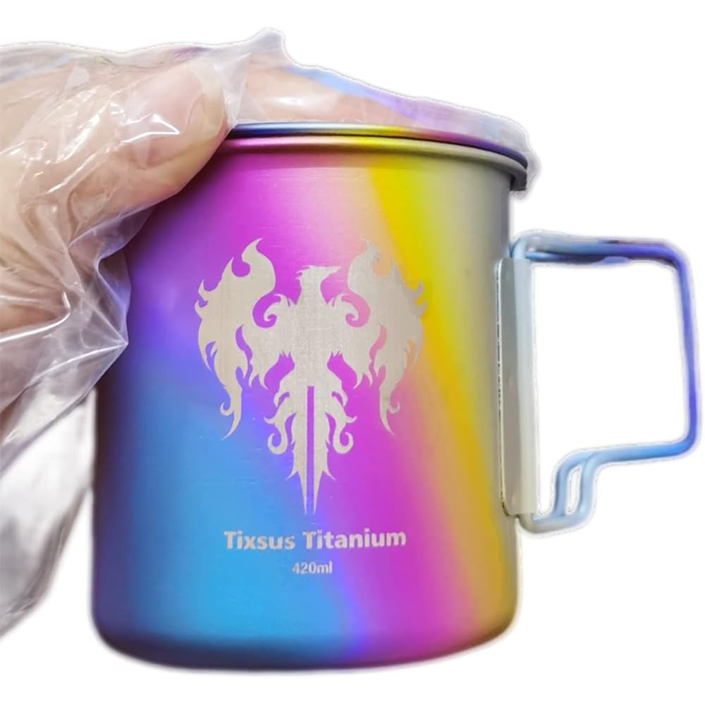 Tixsus Titanium Gradient Single Mug Rainbow