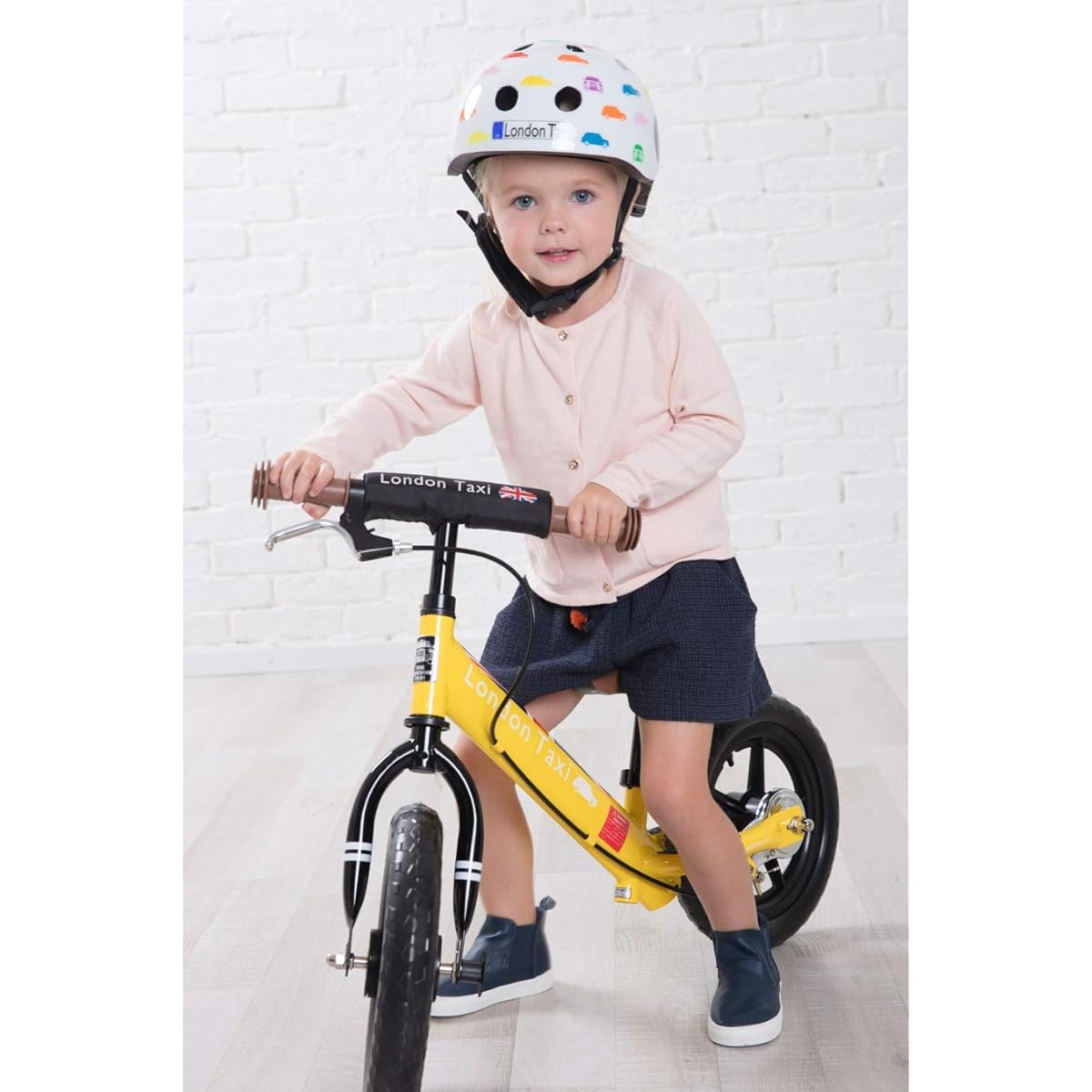 JEFFERYS London Taxi Kick Bike 12 Type Pedal Bicycle Yellow