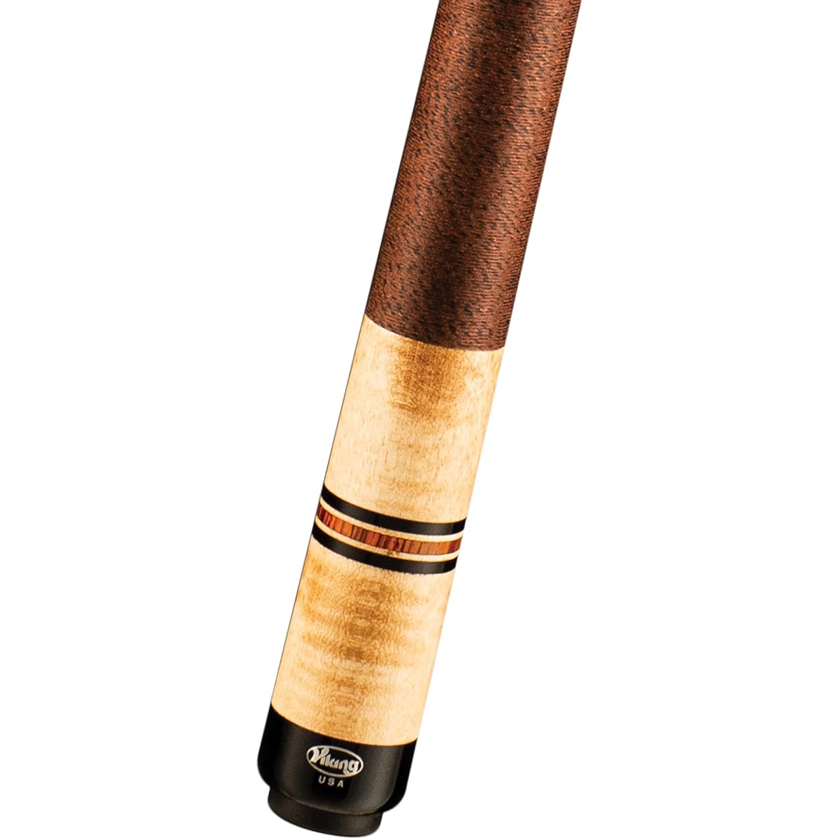 Viking B3026 2 Piece 58" Pool Cue Stick Khaki Stain 19oz Made in USA Billiard Cue Stick for Bar or Home Unisex