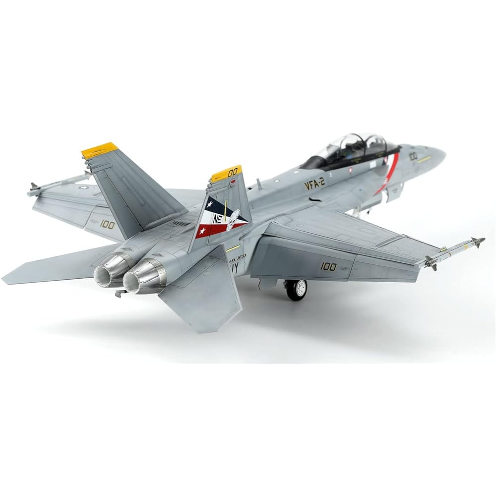 GSI Creos Mont Model 1/48 Boeing F/A-18F Super Hornet Fighter VFA-2 Bounty Hunters Plastic Model MLS016