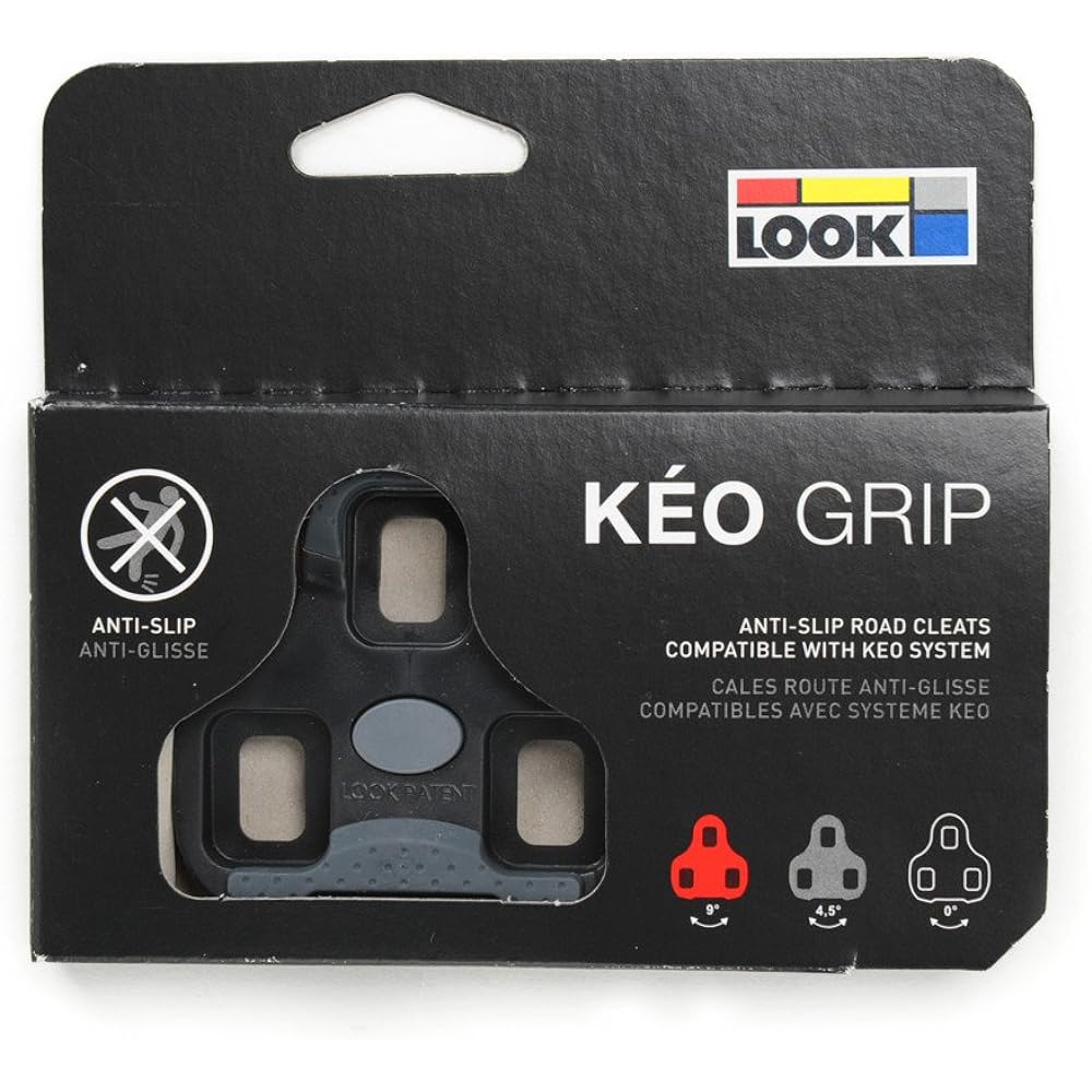 LOOK KEO Grip Cleat Black (0°) [Parallel Import]