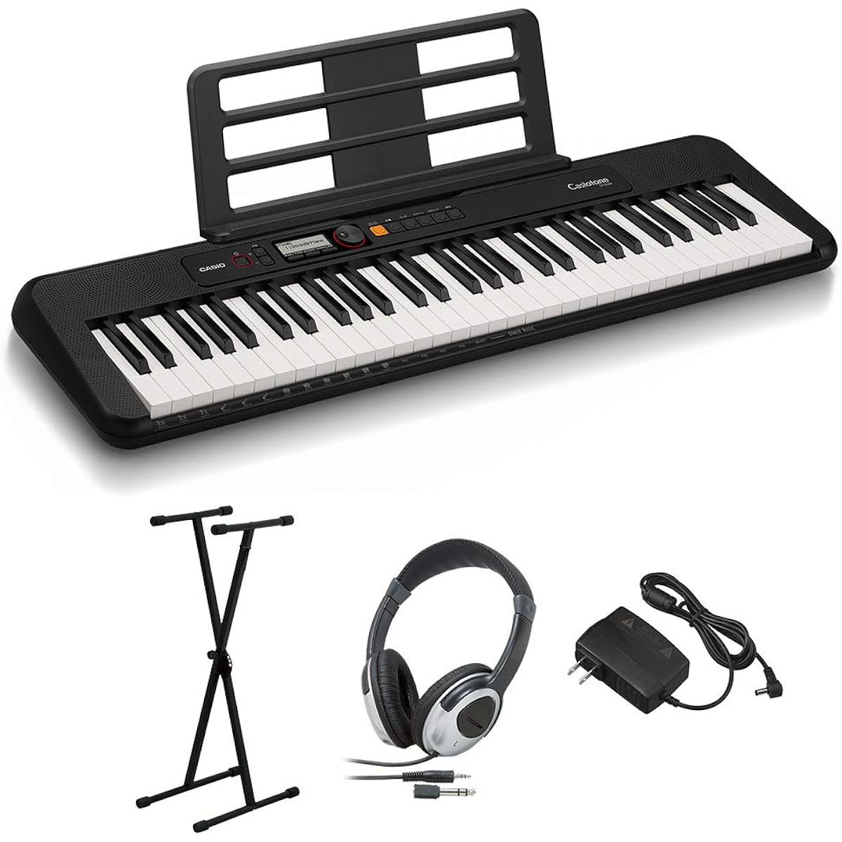 CASIO CT-S200 BK stand/headphone set 61 keys Casiotone keyboard electronic piano