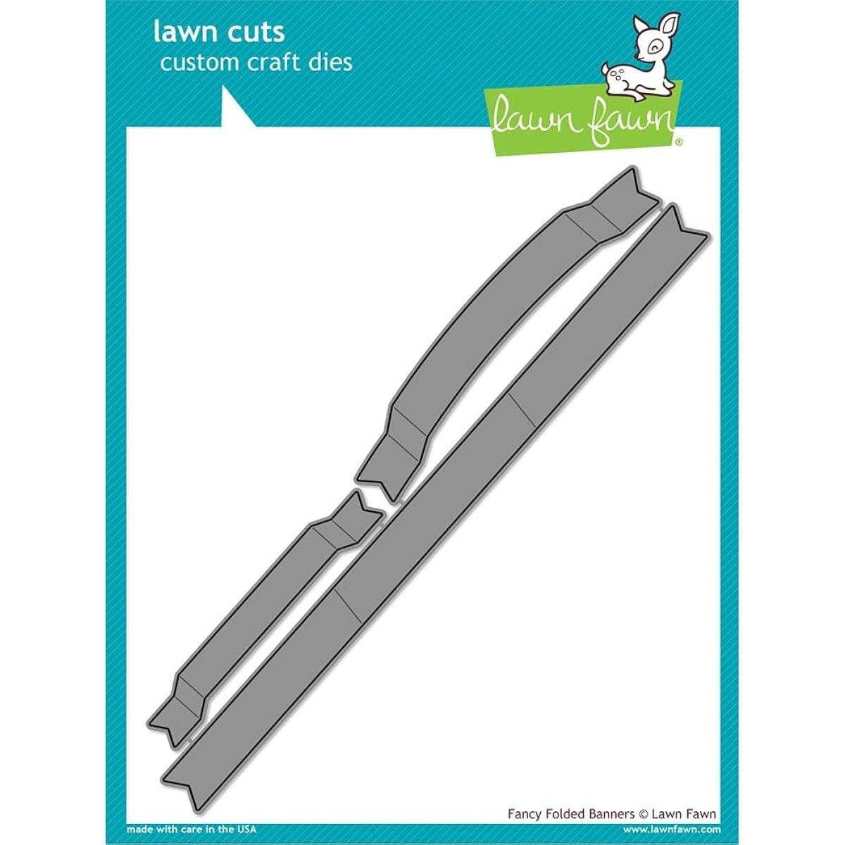 Lawn Fawn Lawn Cut Custom Craft Dies - Fancy Folding Banner (LF1367)