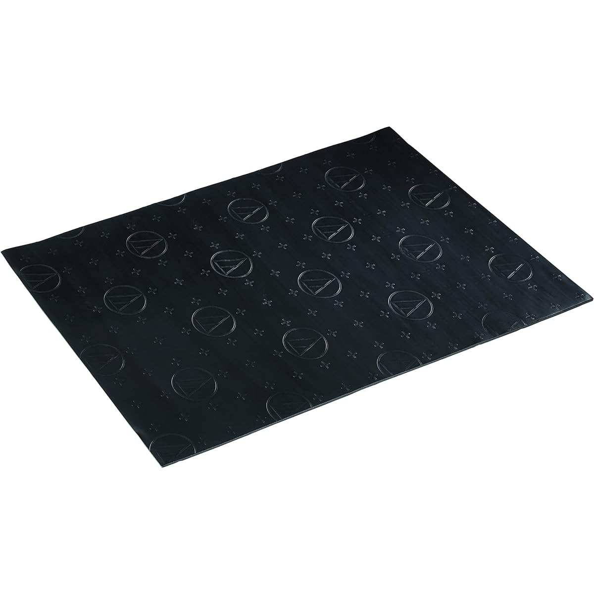 Audio Technica AT-AQ431P10 Noiseless Rug Sound Insulation Sound Absorption Heat Insulation Floor Rude Noise Clear Rubber Pack of 10